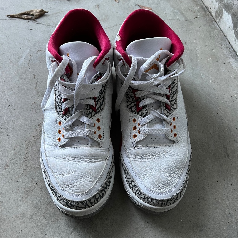 jordan 3 cardinal red sz 11